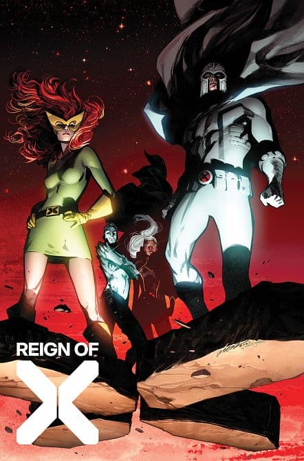 Cover Art for X-MEN AGE OF KRAKOA-REIGN OF X OMNIBUS VOL. 02 PEPE LARRAZ COVER [ DM ONLY ] HC