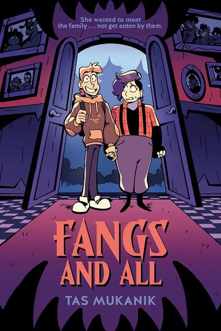 Cover Art for FANGS AND ALL A GRAPHIC NOVEL TP