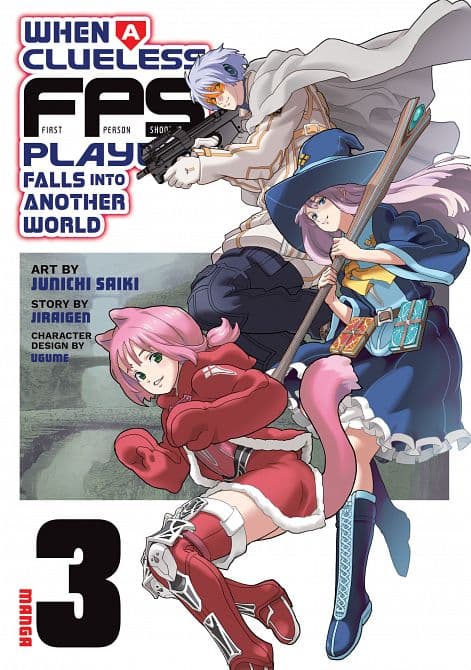 Cover Art for WHEN A CLUELESS FIRST-PERSON SHOOTER PLAYER FALLS INTO ANOTHER WORLD ( MANGA ) VOL. 03 TP