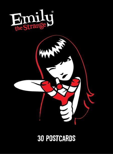Cover Art for EMILY THE STRANGE 30 POSTCARDS