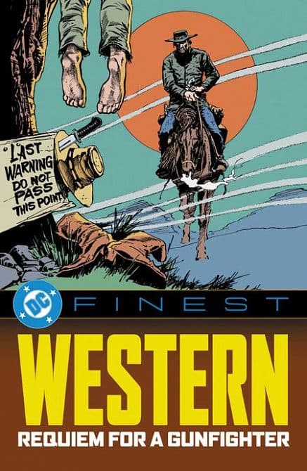 Cover Art for DC FINEST WESTERN REQUIEM FOR A GUNFIGHTER TP