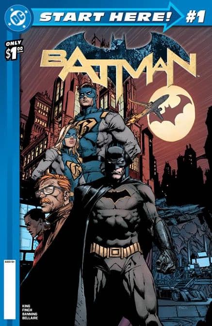 Cover Art for DC START HERE-BATMAN ( 2016 )
