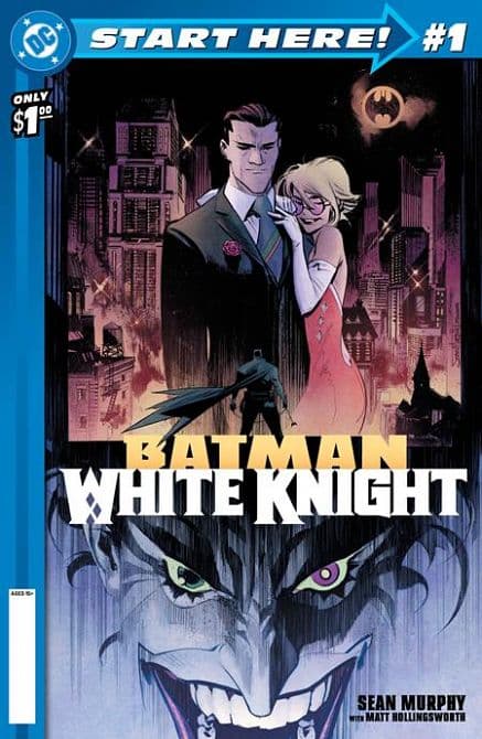 Cover Art for DC START HERE-BATMAN WHITE KNIGHT