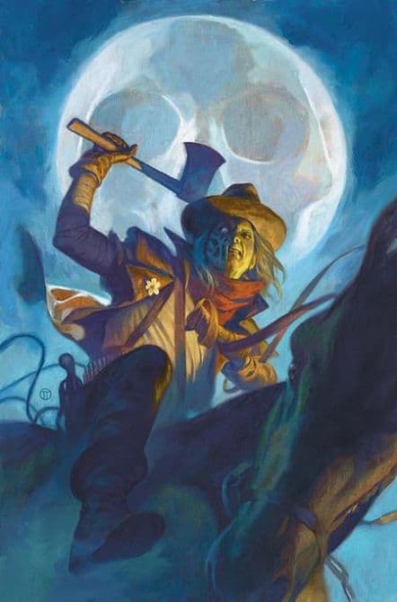 Cover Art for JONAH HEX AND THE SHADOW OF DEATH