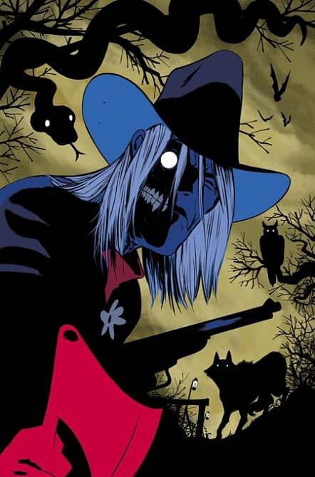 Cover Art for JONAH HEX AND THE SHADOW OF DEATH