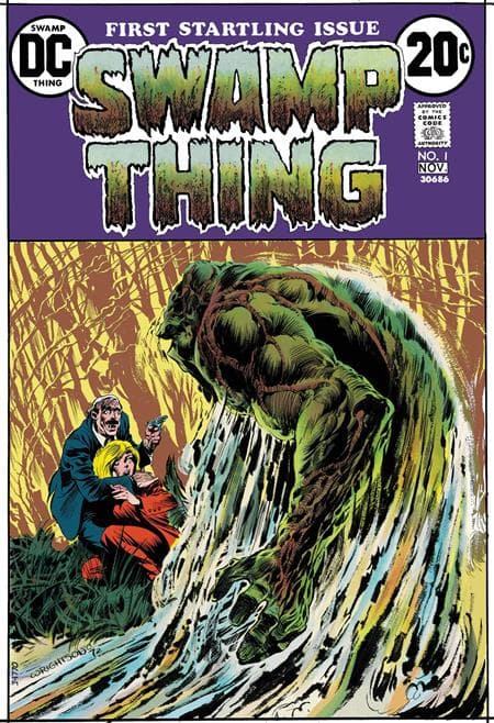 Cover Art for SWAMP THING FACSIMILE EDITION