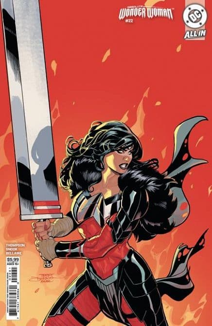 Cover Art for DF ABSOLUTE WONDER WOMAN
