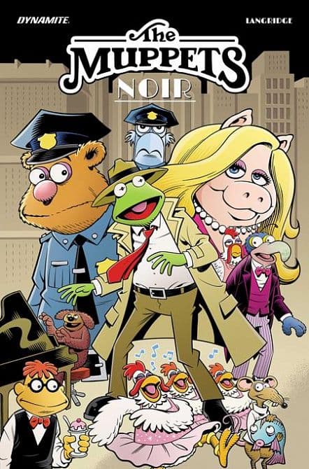 Cover Art for MUPPETS NOIR TP