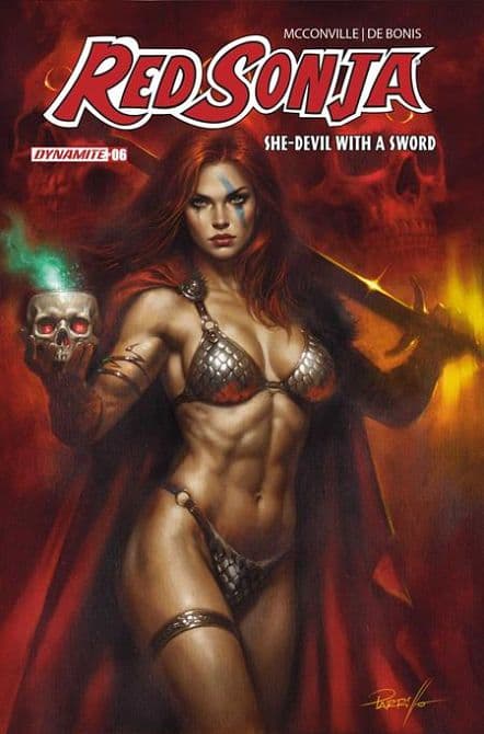 Cover Art for RED SONJA SHE DEVIL WITH A SWORD