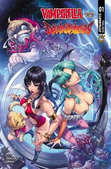 Cover Art for VAMPIRELLA VS DARKSTALKERS SPECIAL