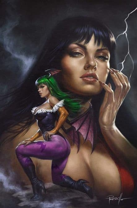 Cover Art for VAMPIRELLA VS DARKSTALKERS SPECIAL