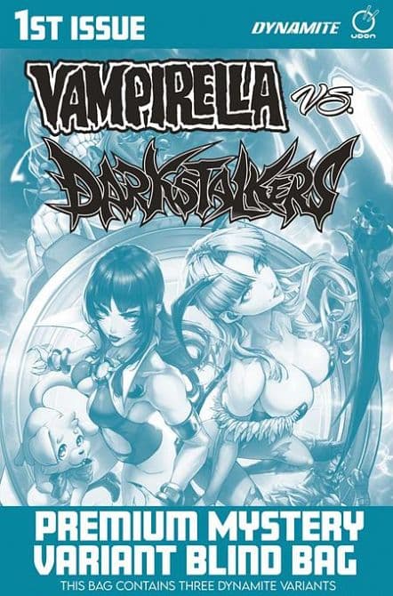 Cover Art for VAMPIRELLA VS DARKSTALKERS SPECIAL