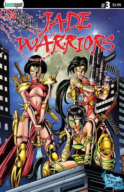 Cover Art for JADE WARRIORS