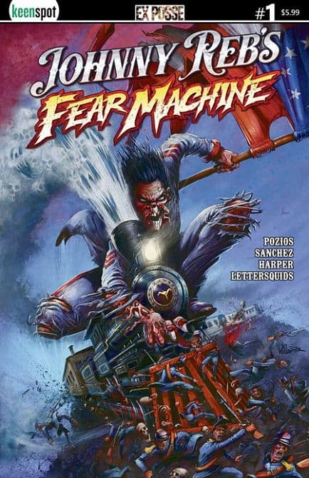 Cover Art for JOHNNY REBS FEAR MACHINE