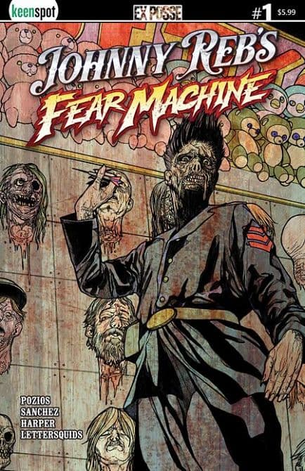 Cover Art for JOHNNY REBS FEAR MACHINE