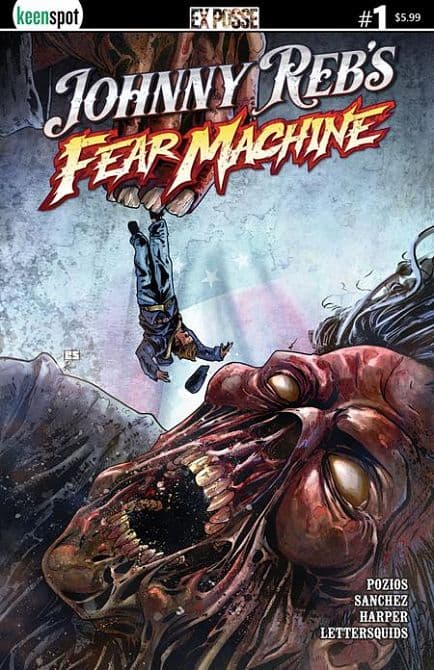 Cover Art for JOHNNY REBS FEAR MACHINE