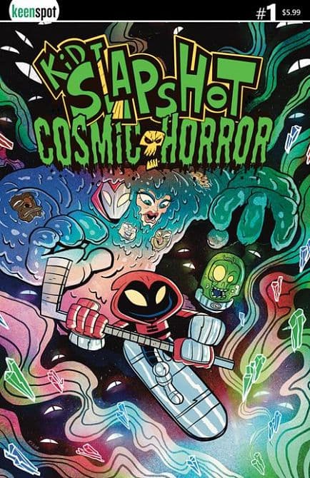 Cover Art for KID SLAPSHOT COSMIC HORROR