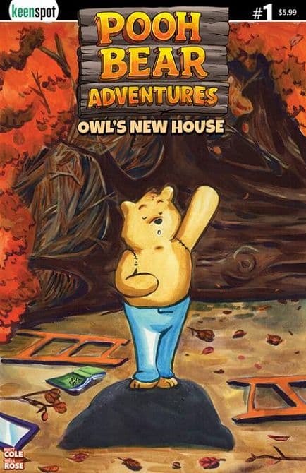 Cover Art for POOH BEAR ADVENTURES OWLS NEW HOUSE