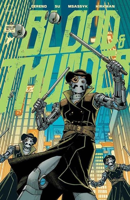 Cover Art for BLOOD & THUNDER