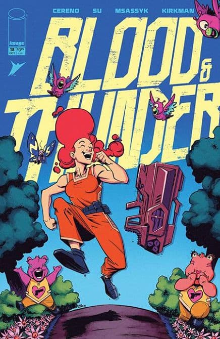 Cover Art for BLOOD & THUNDER