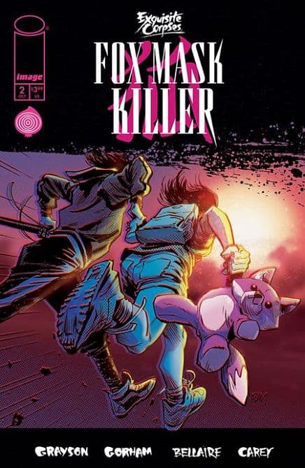 Cover Art for EXQUISITE CORPSES FOX MASK KILLER