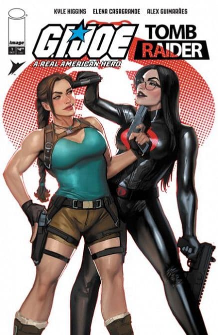 Cover Art for GI JOE A REAL AMERICAN HERO TOMB RAIDER