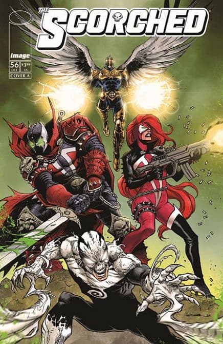 Cover Art for SPAWN SCORCHED
