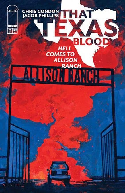 Cover Art for THAT TEXAS BLOOD HELL COMES TO ALLISON RANCH