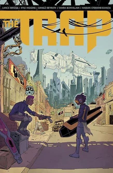 Cover Art for THE TRAP OGN TP