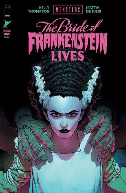 Cover Art for UNIVERSAL MONSTERS BRIDE OF FRANKENSTEIN LIVES