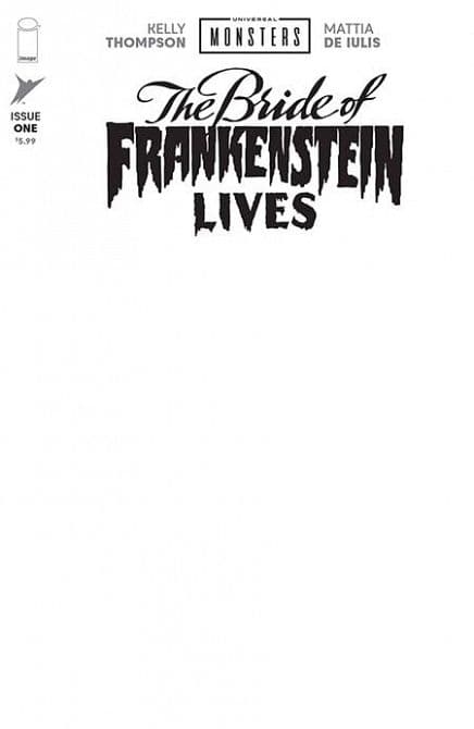 Cover Art for UNIVERSAL MONSTERS BRIDE OF FRANKENSTEIN LIVES