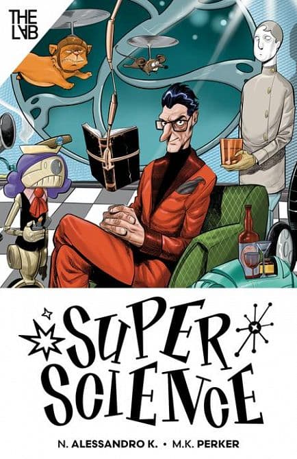 Cover Art for SUPER SCIENCE TP VOL 01 ( THE LAB PORTABLE EDITION )