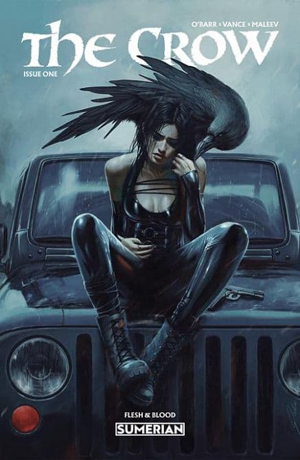 Cover Art for CROW FLESH AND BLOOD