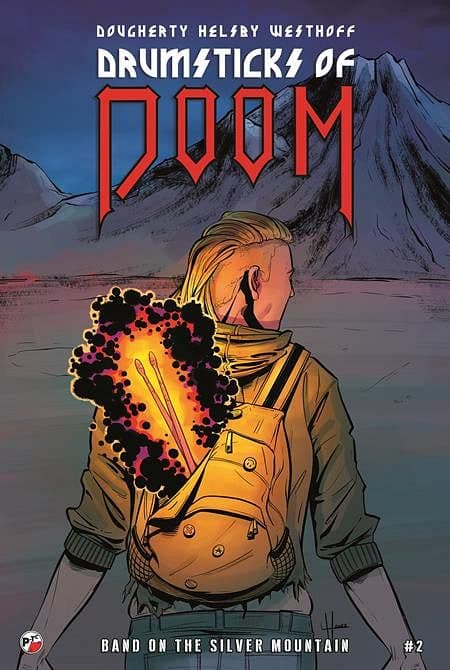 Cover Art for DRUMSTICKS OF DOOM BAND ON THE SILVER MOUNATIN