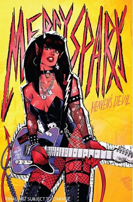 Cover Art for MERCY SPARX HEAVENS DEVIL