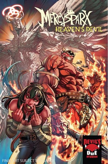 Cover Art for MERCY SPARX HEAVENS DEVIL