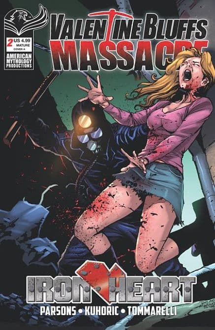 Cover Art for VALENTINE BLUFFS MASSACRE IRON HEART