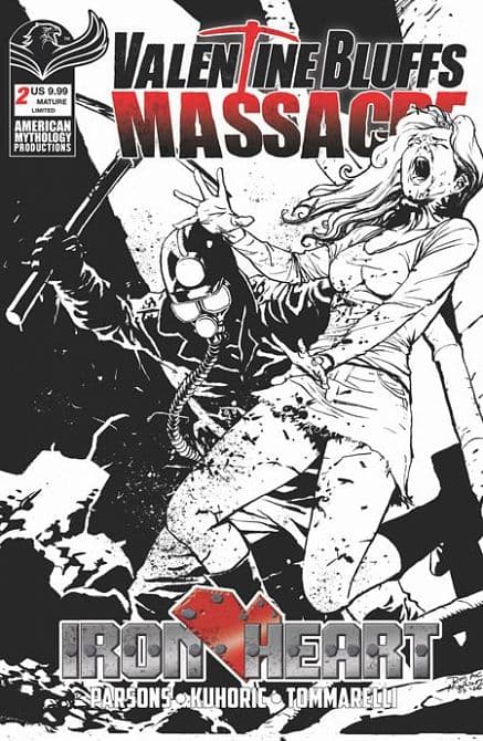 Cover Art für VALENTINE BLUFFS MASSACRE IRON HEART