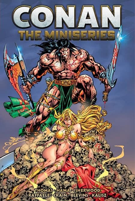 Cover Art for CONAN THE MINISERIES OMNIBUS HC DIRECT MARKET EDITION CLAUDIO CASTELLINI CVR