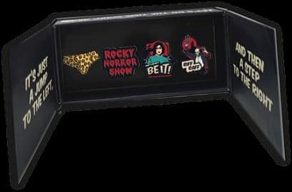 Cover Art for ROCKY HORROR PICTURE SHOW COLLECTOR PIN BOX