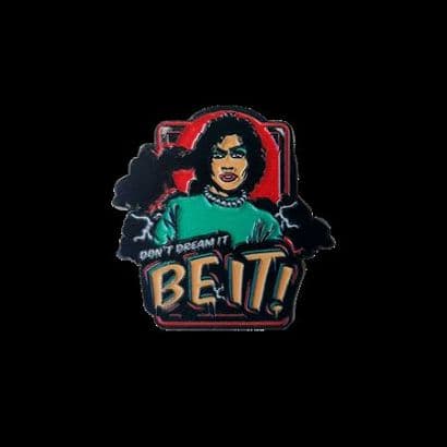 Cover Art for ROCKY HORROR PICTURE SHOW FRANK N FURTER ENAMEL PIN BADGE