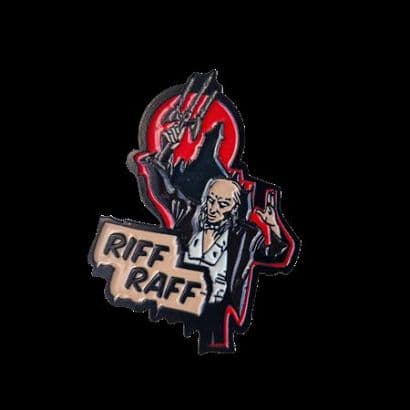 Cover Art for ROCKY HORROR PICTURE SHOW RIFF RAFF ENAMEL PIN BADGE