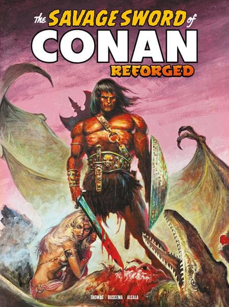 Cover Art for SAVAGE SWORD OF CONAN REFORGED