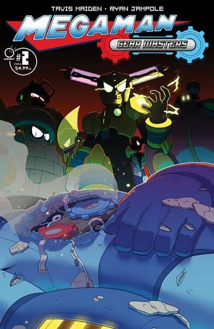 Cover Art for MEGA MAN GEAR MASTERS