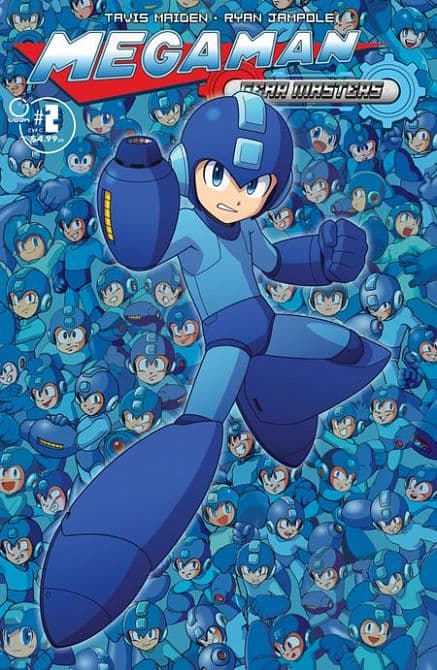 Cover Art for MEGA MAN GEAR MASTERS