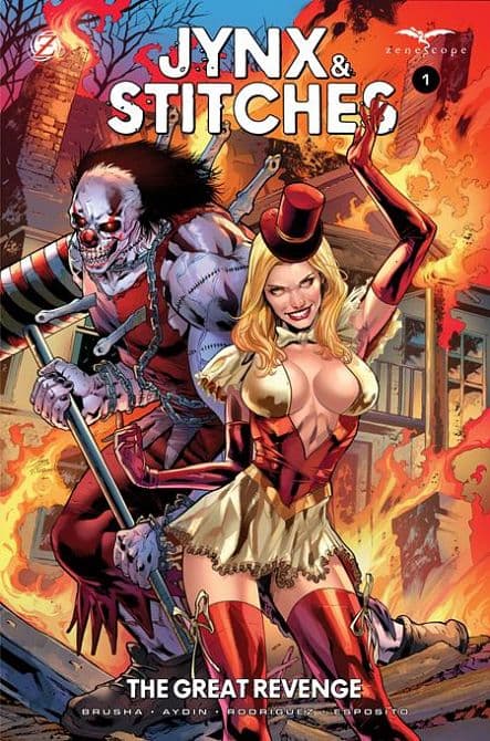 Cover Art for JYNX AND STITCHES THE GREAT REVENGE
