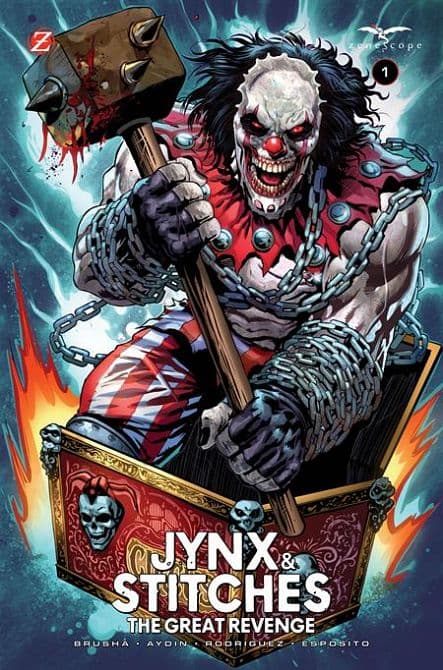 Cover Art for JYNX AND STITCHES THE GREAT REVENGE