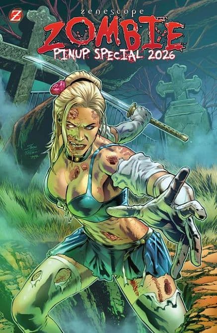 Cover Art for ZENESCOPE ZOMBIE PINUP SPECIAL 2026