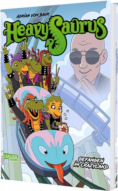 Cover Art for HEAVYSAURUS-DER COMIC