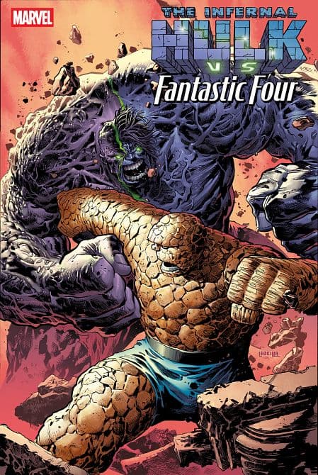 Cover Art for INFERNAL HULK VS. FANTASTIC FOUR